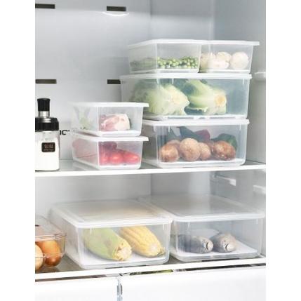 HO鶴百貨-冰箱冷藏盒可瀝水廚房塑料分裝冷凍盒食物雞蛋魚水果密封盒-細節圖7