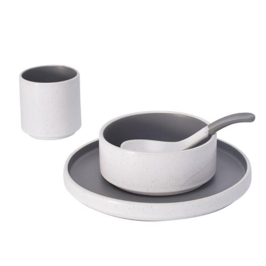 HO鶴百貨_日式白色陶瓷碗勺盤杯餐具擺台色釉碗碟勺無印擺擺盤甜點器皿飽了嗎-細節圖9