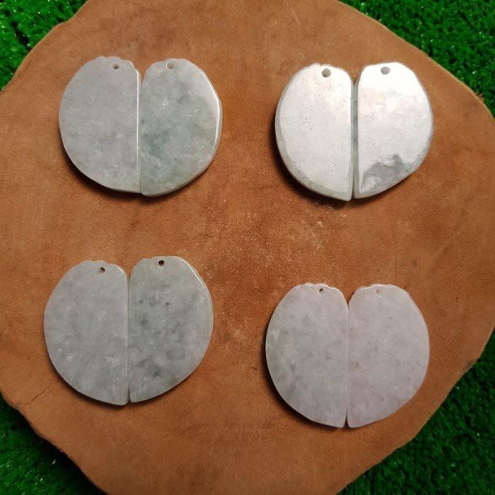 °☆ 珮齊精品舖 ☆° 天然A貨翡翠緬甸玉 精雕水潤龍鳳牌玉墜 玉飾 玉佩 吉祥如意 幸福美滿 糯種 0228114-細節圖6