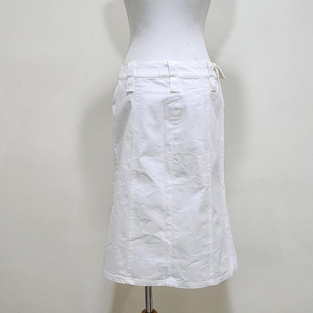 °☆ 珮齊精品舖 ☆° HER & HIM 白色A字裙-細節圖3