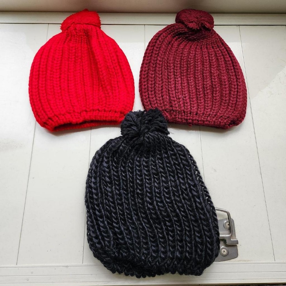 °☆ 珮齊精品舖 ☆° 秋冬毛線帽/針織帽/球球帽/親子帽/韓版(大人小孩均可用)-細節圖4