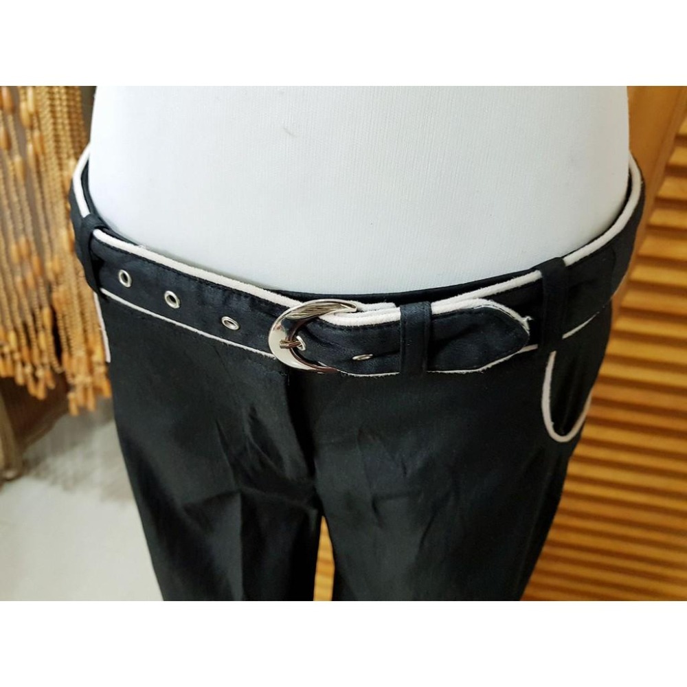 °☆ 珮齊精品舖 ☆° IN 黑色休閒風寬褲-細節圖4