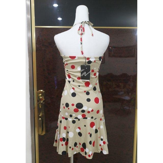 °☆ 珮齊精品舖 ☆° IN 普普風V領綁帶魚尾短洋-細節圖3