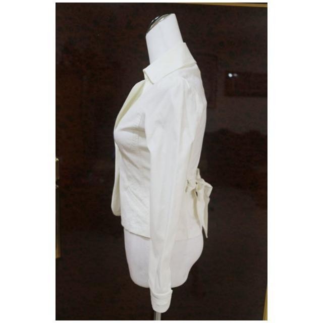 °☆ 珮齊精品舖 ☆° MISSHATO 米白色綁腰西裝式外套-細節圖2