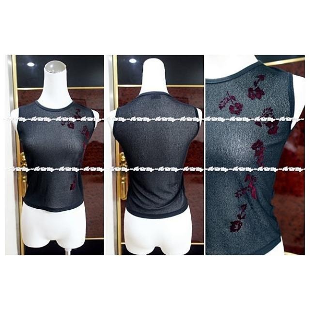 °☆ 珮齊精品舖 ☆° 黑色網紗背心-細節圖3