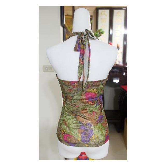 °☆ 珮齊精品舖 ☆° 南洋風金色V領背心-細節圖2