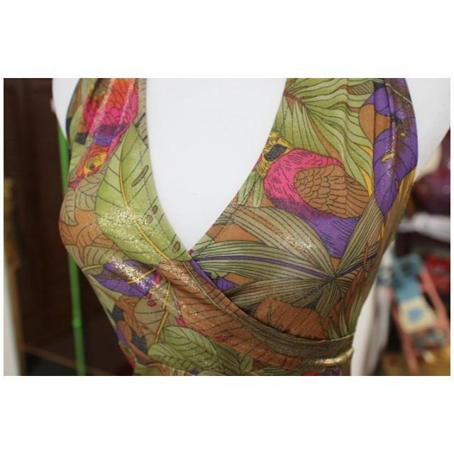 °☆ 珮齊精品舖 ☆° 南洋風金色V領背心-細節圖3