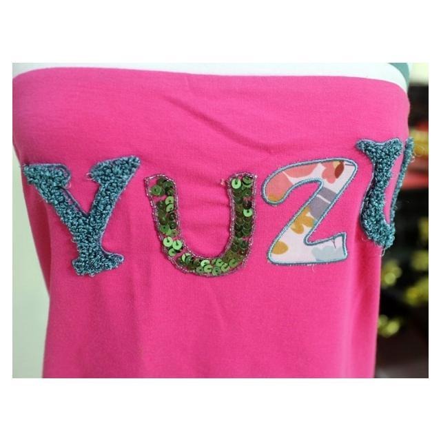 °☆ 珮齊精品舖 ☆° YUZU桃紅色平口上衣-細節圖3