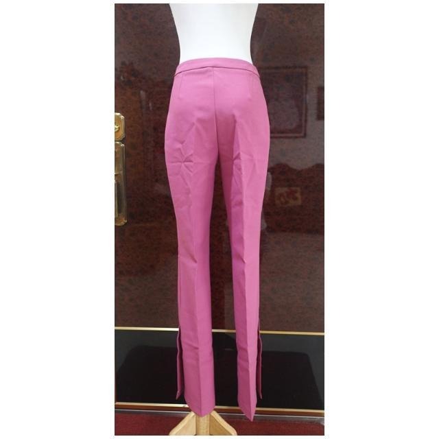 °☆ 珮齊精品舖 ☆° MNG 桃粉開叉直筒西裝褲-西班牙製-細節圖3