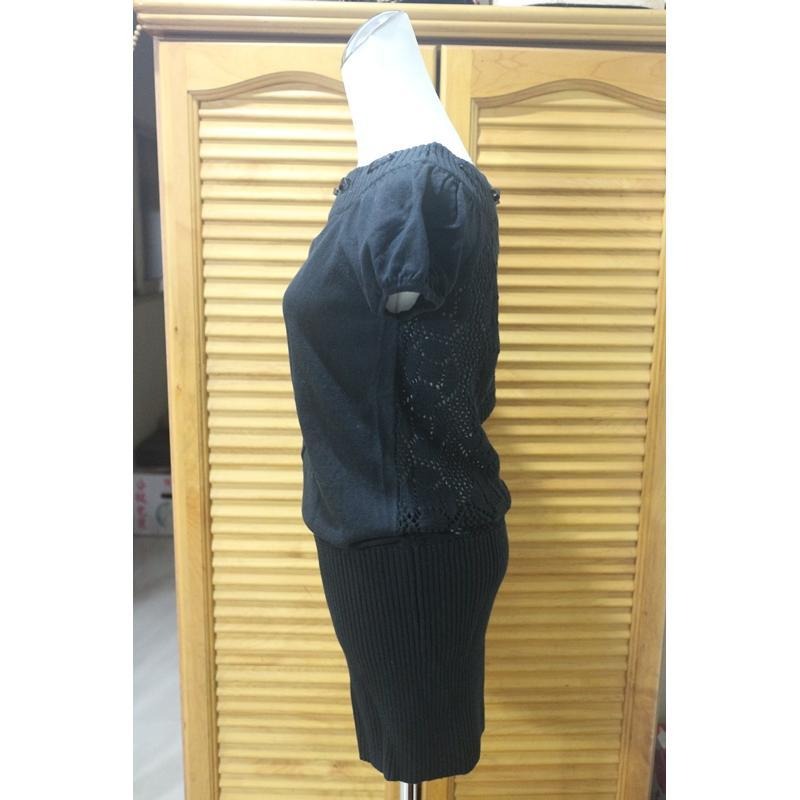 °☆ 珮齊精品舖 ☆° IN TOO 黑色連身短洋-細節圖2