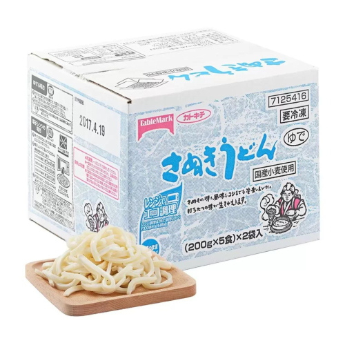TableMark 日本 讚岐 冷凍烏龍麵 200g*10袋 烏龍麵 冷凍熟麵 冷凍 好市多