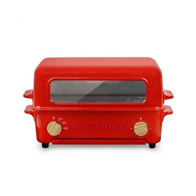 【現貨+贈料理三件組】NICONICO 掀蓋燒烤式3.5L蒸氣烤箱 NI-S805-細節圖2