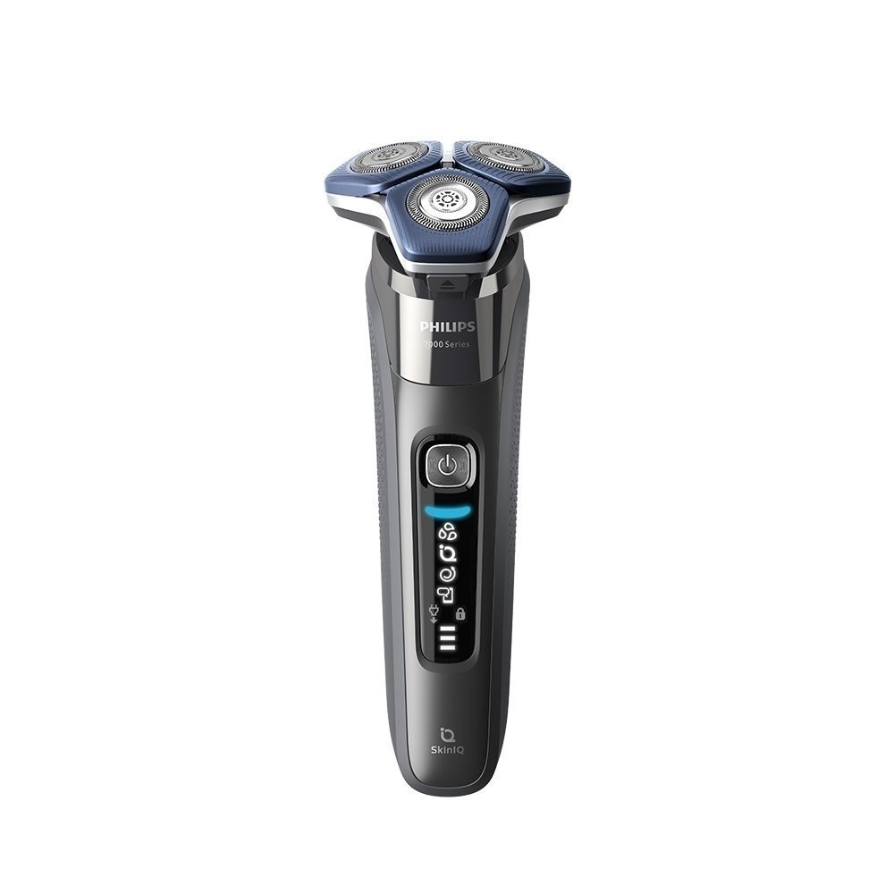 【限時加贈冰旋風充電手持風扇】PHILIPS S7887/20 飛利浦全新雙智能三刀頭電動刮鬍刀 簡配款-細節圖2