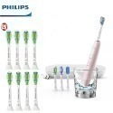 【四色任選+二年潔淨方案贈原廠刷頭共8+4個】PHILIPS HX9924 飛利浦鑽石靚白智能音波電動牙刷-規格圖6