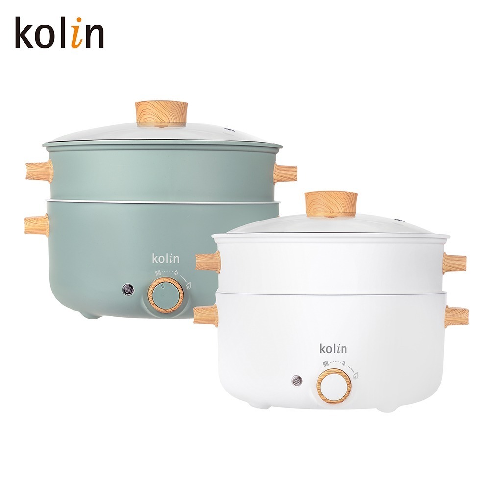 【現貨兩色】Kolin 歌林 3L多功能蒸煮料理美食電火鍋/料理鍋 KHL-SD2366-細節圖3