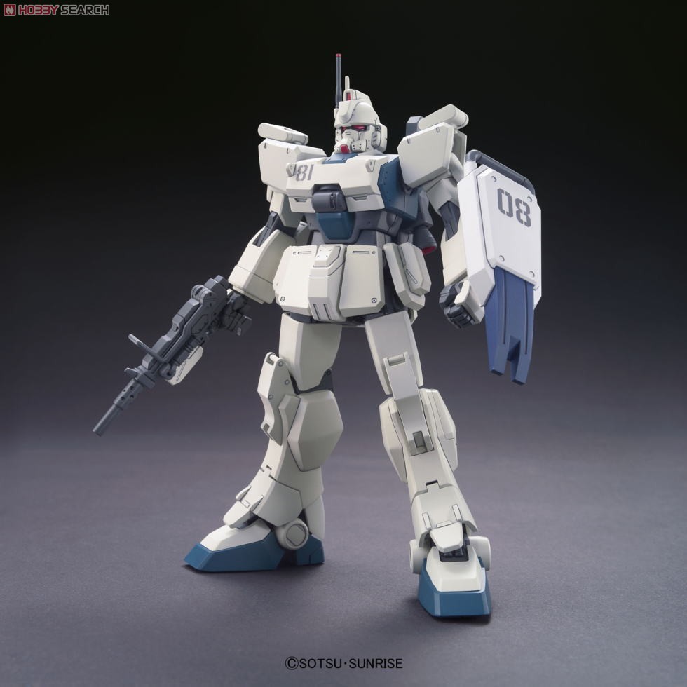 ◆弘德模型◆ HGUC 155 1/144 陸戰型 鋼彈 Ez-8 RX-79[G] Ez8 MS08小隊 簡單8-細節圖2