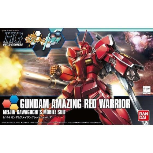 ◆弘德模型◆ HGBF 026 1/144 驚異紅戰士 Amazing Red Warrior 鋼彈創鬥者