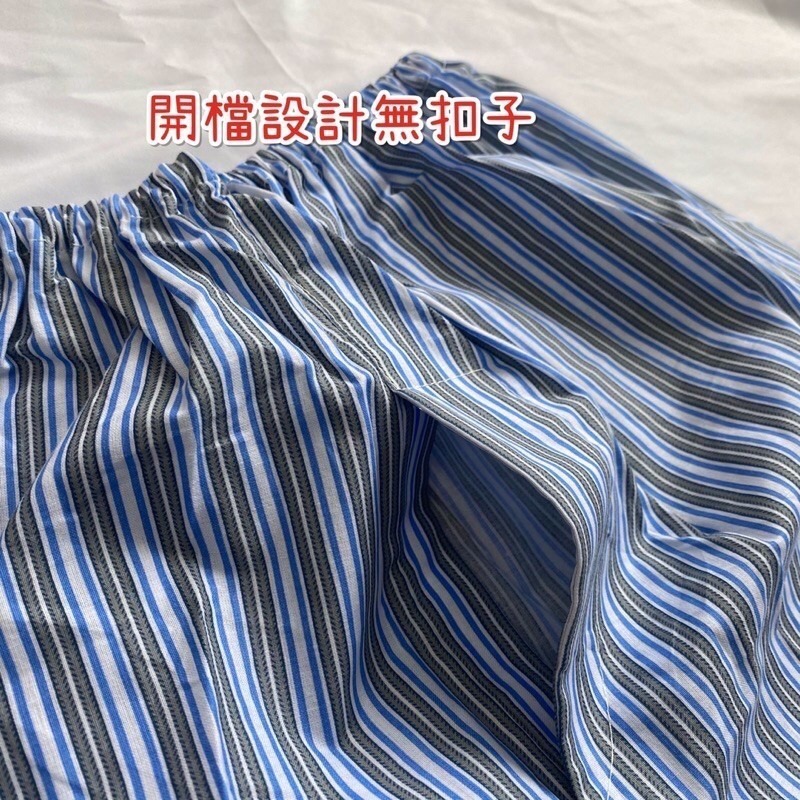 【台灣製】純棉 阿公薄半長褲 b08 夏天七分褲 文進 🇹🇼台灣製 銀髮族  樂齡族 阿公睡褲 居家褲 老人睡褲-細節圖4