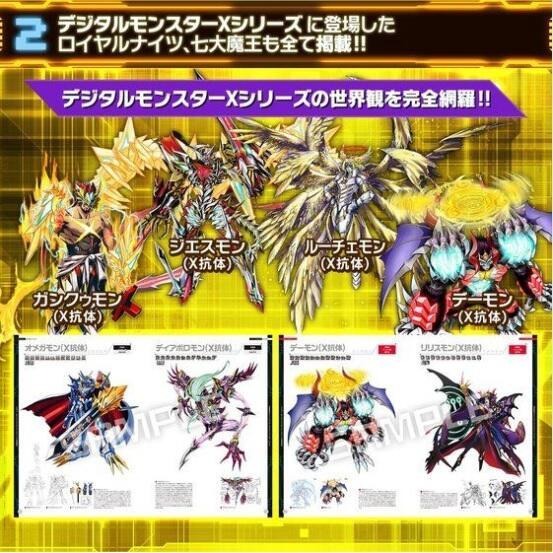 【數碼寶貝 ART BOOK Ver.X 畫冊 畫集】數碼暴龍 Digital Monster 數碼怪獸 官方 插畫集-細節圖8