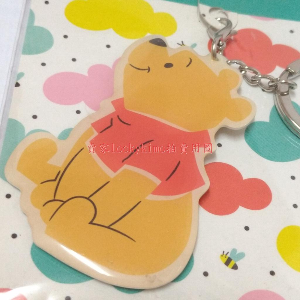 【小熊維尼 LOOK ME 一卡通 iPASS 空卡】Winnie The Pooh 造型卡 吊飾 鑰匙圈 迪士尼 熊-細節圖3