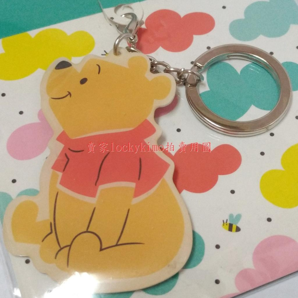 【小熊維尼 LOOK ME 一卡通 iPASS 空卡】Winnie The Pooh 造型卡 吊飾 鑰匙圈 迪士尼 熊-細節圖6