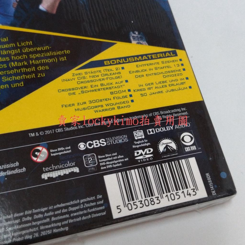【重返犯罪現場 第13季 NCIS】電視影集 Navy CIS 海軍犯罪調查局 警探劇 犯罪片 全新 DVD-細節圖4