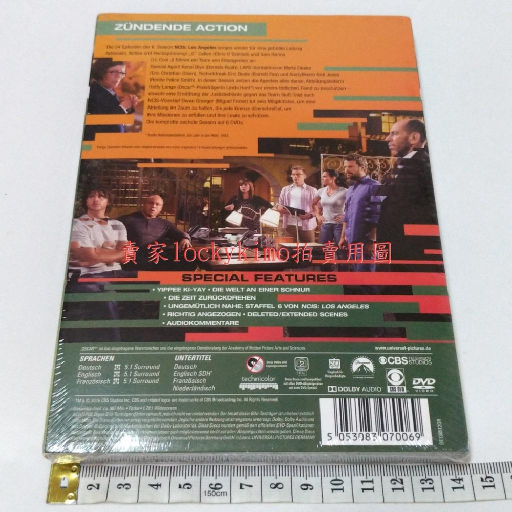 【重返犯罪現場 洛杉磯 NCIS Los Angeles】電視影集 Navy CIS LA 海軍犯罪調查局 警探劇 全新-細節圖2