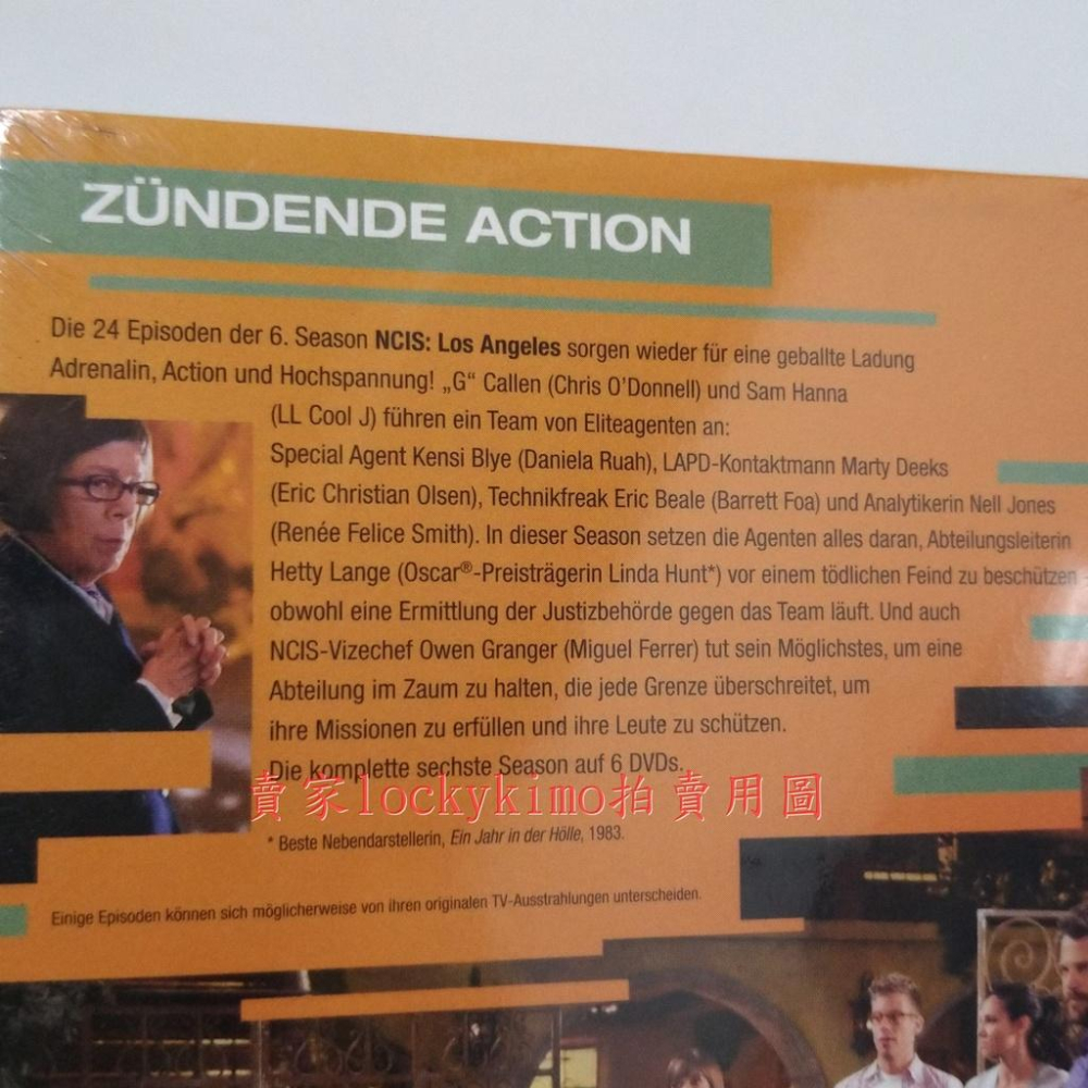 【重返犯罪現場 洛杉磯 NCIS Los Angeles】電視影集 Navy CIS LA 海軍犯罪調查局 警探劇 全新-細節圖4