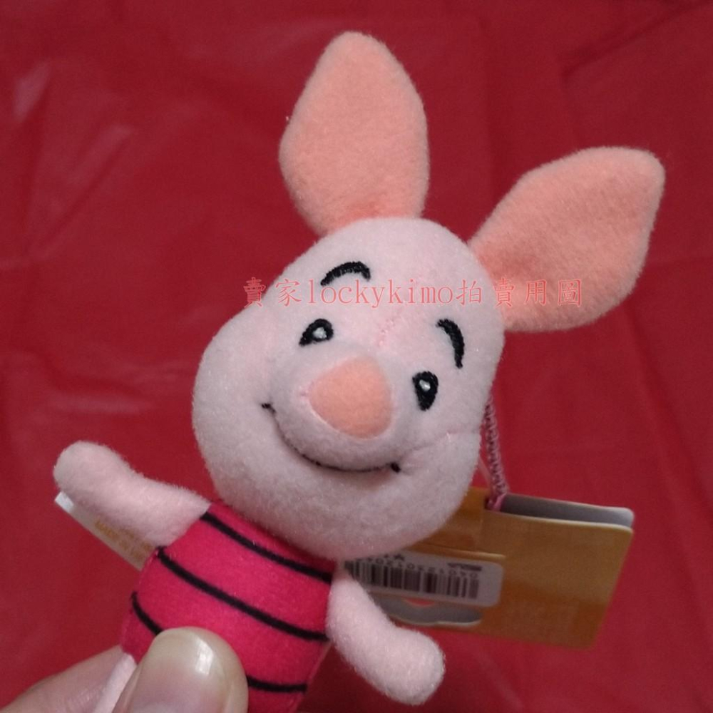 【小熊維尼 小豬 Piglet 可愛 吊飾 鑰匙圈】動物造型 鑰匙扣 東京 迪士尼 Disney Winnie Pooh-細節圖6