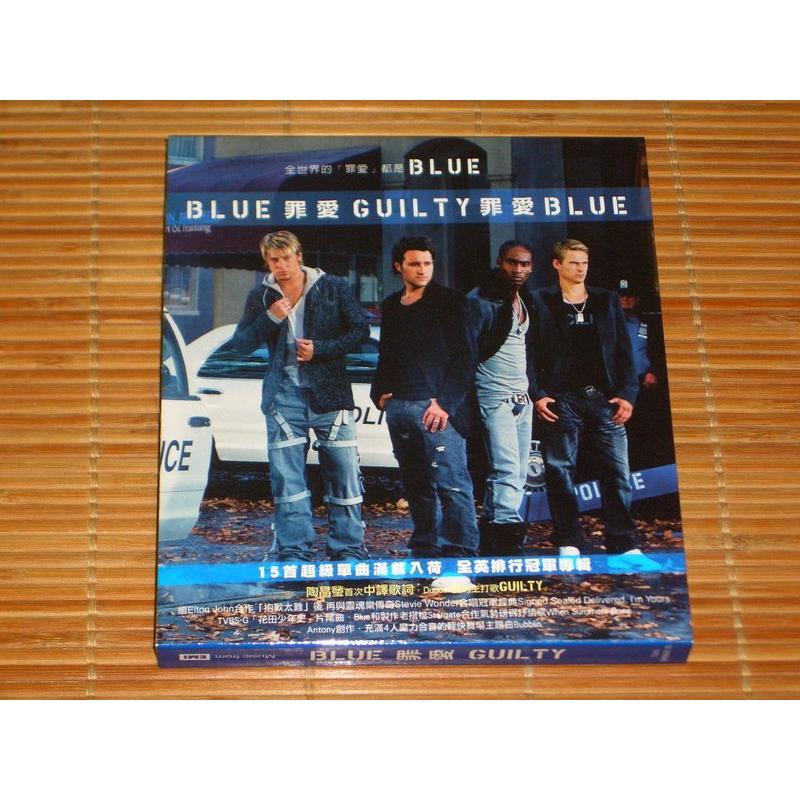 【BLUE-罪愛GUILTY】2CD 二手品 保存良好 BLUE GUILTY 英國倫敦 節奏 藍調 男子音樂組合-細節圖2