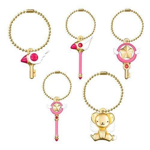 【庫洛魔法使 星之鑰 壓鑄 吊飾 扭蛋 轉蛋】CLAMP 星之鍵 木之本櫻 鑰匙圈 小櫻 星星 魔杖 魔法少女 星之鑰匙-細節圖3