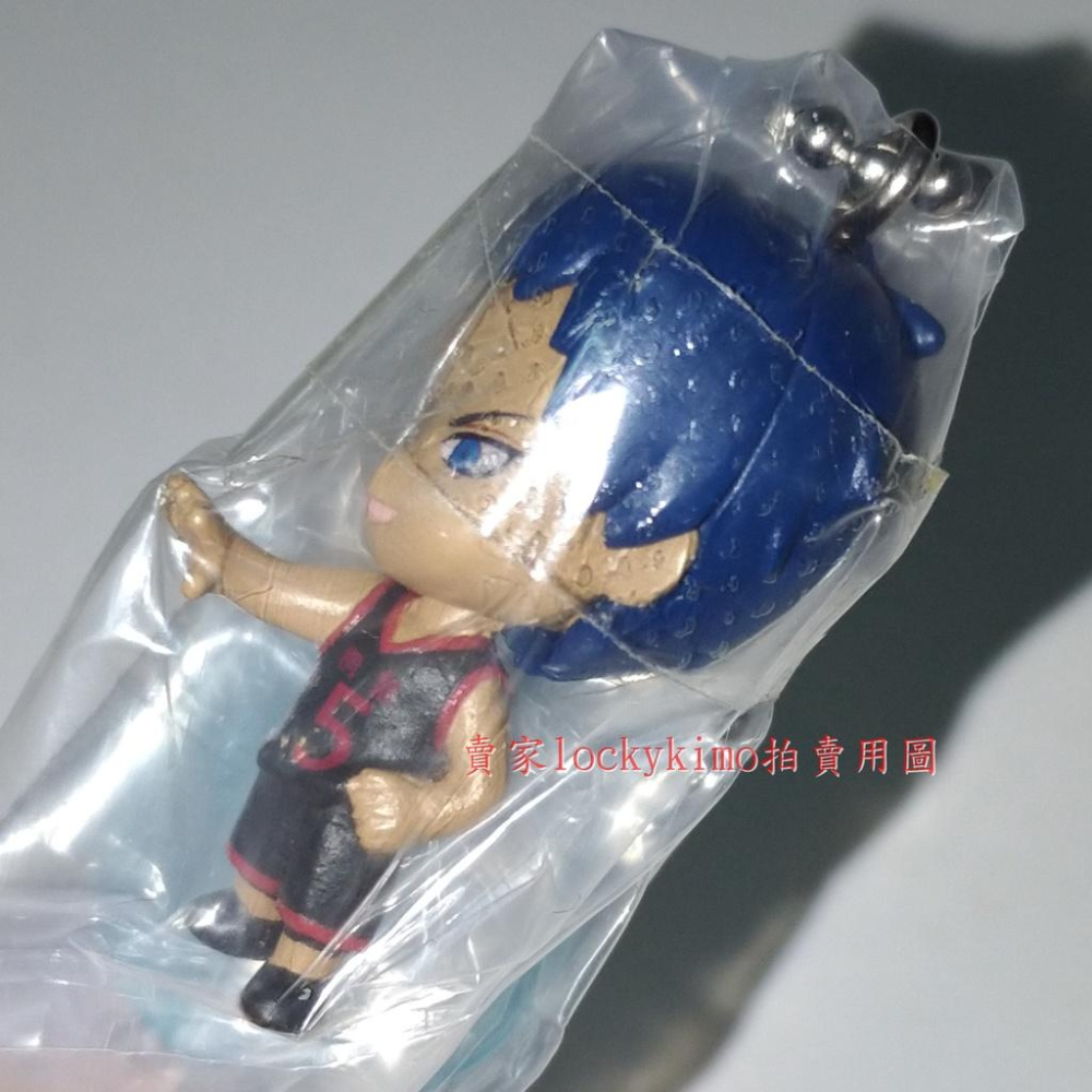 【影子籃球員 青峰 大輝 EX ver 奇蹟的世代 轉蛋 扭蛋 人物 吊飾 鑰匙圈】影籃 黑子的籃球 桐皇學園Swing-細節圖5