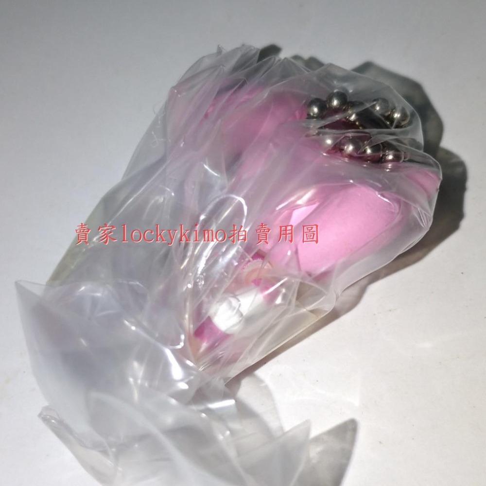 【美少女戰士 水手小月亮 人物 轉蛋 扭蛋 附 蛋殼】美戰 小小兔 小阿兔 粉紅色 Swing吊飾 Chibi Moon-細節圖4