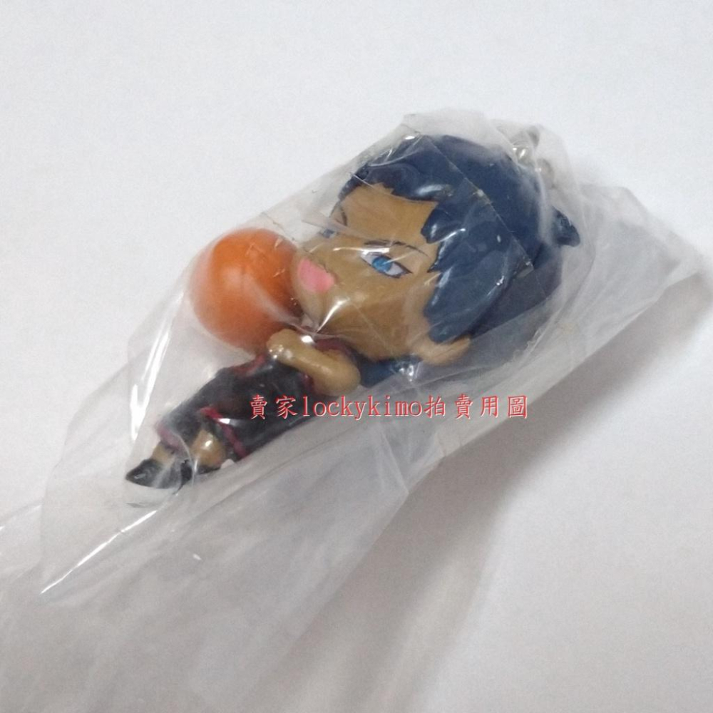 【影子籃球員 青峰 大輝 3Q 轉蛋 扭蛋 人物 吊飾 鑰匙圈】影籃 藤卷忠俊 黑子的籃球 BANDAI 萬代 桐皇學園-細節圖6