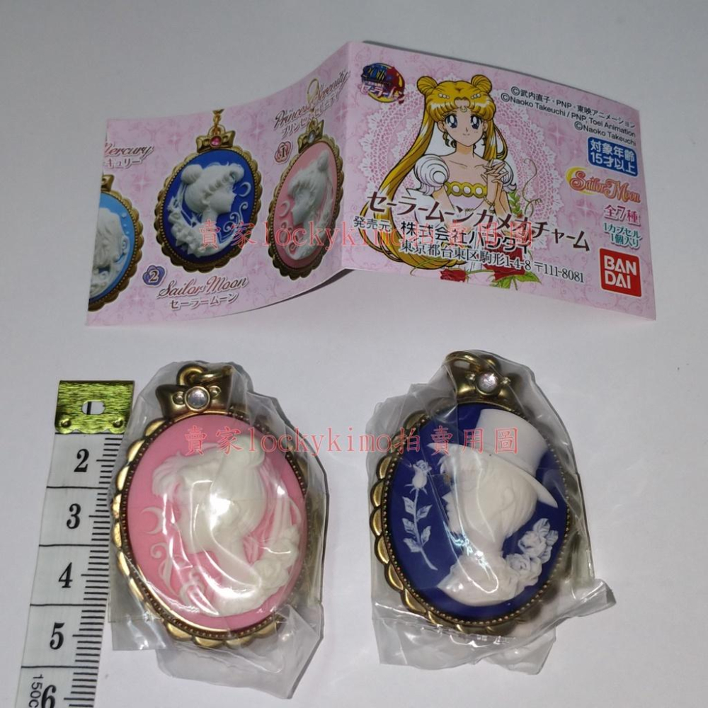 【美少女戰士 浮雕 吊飾 轉蛋 扭蛋 2款】美戰 寶石 魅力 西蕾妮蒂 倩妮迪 公主 燕尾服蒙面俠 水手月亮 立體 飾品-細節圖2