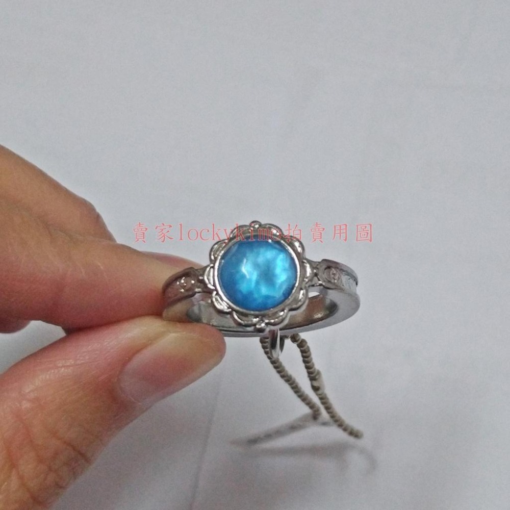 【美少女戰士 壓鑄 戒指 吊飾 幻之銀水晶 轉蛋 扭蛋 附 蛋紙】美戰 項鍊 吊墜 Sailor Moon 東映 銀水晶-細節圖2