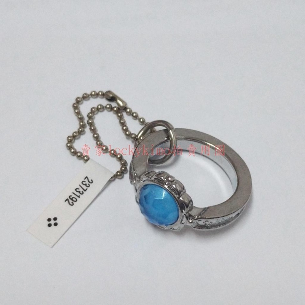 【美少女戰士 壓鑄 戒指 吊飾 幻之銀水晶 轉蛋 扭蛋 附 蛋紙】美戰 項鍊 吊墜 Sailor Moon 東映 銀水晶-細節圖5