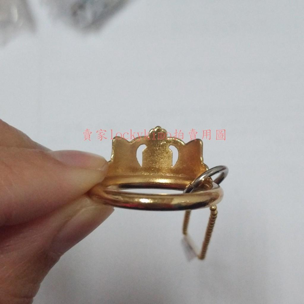 【美少女戰士 壓鑄 戒指 吊飾 倩妮迪 公主 皇冠 頭飾 轉蛋 扭蛋 附 蛋紙】 項鍊 吊墜 Serenity 希蕾妮蒂-細節圖3