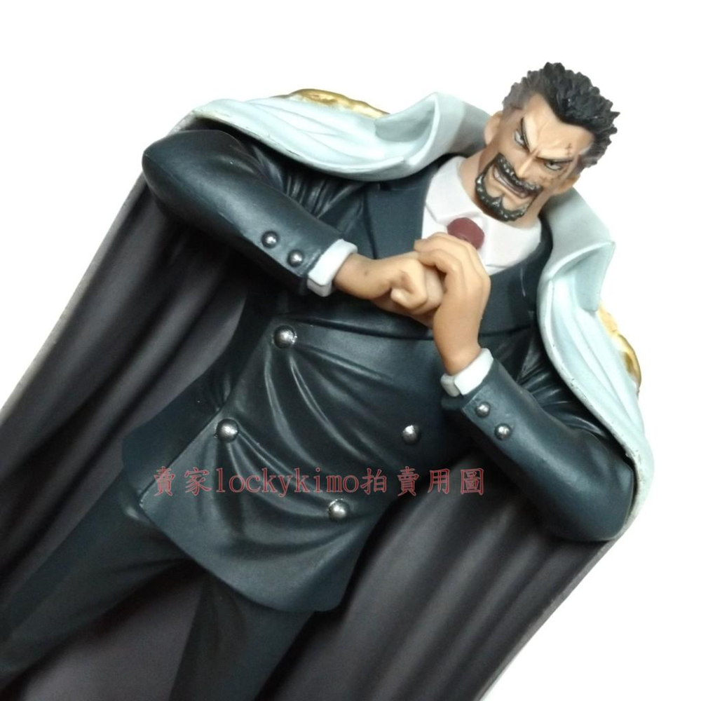 【航海王 蒙其 D 卡普 DX 景品 公仔 日版 金證】海賊王 GRANDLINE MEN vol.0 正版 海軍 中將-細節圖6