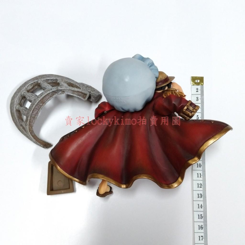 【航海王 魯夫 SCultures 造形王頂上決戰 vol.2 公仔 日版 金證】海賊王 景品 造型王 造形王 正版古物-細節圖6