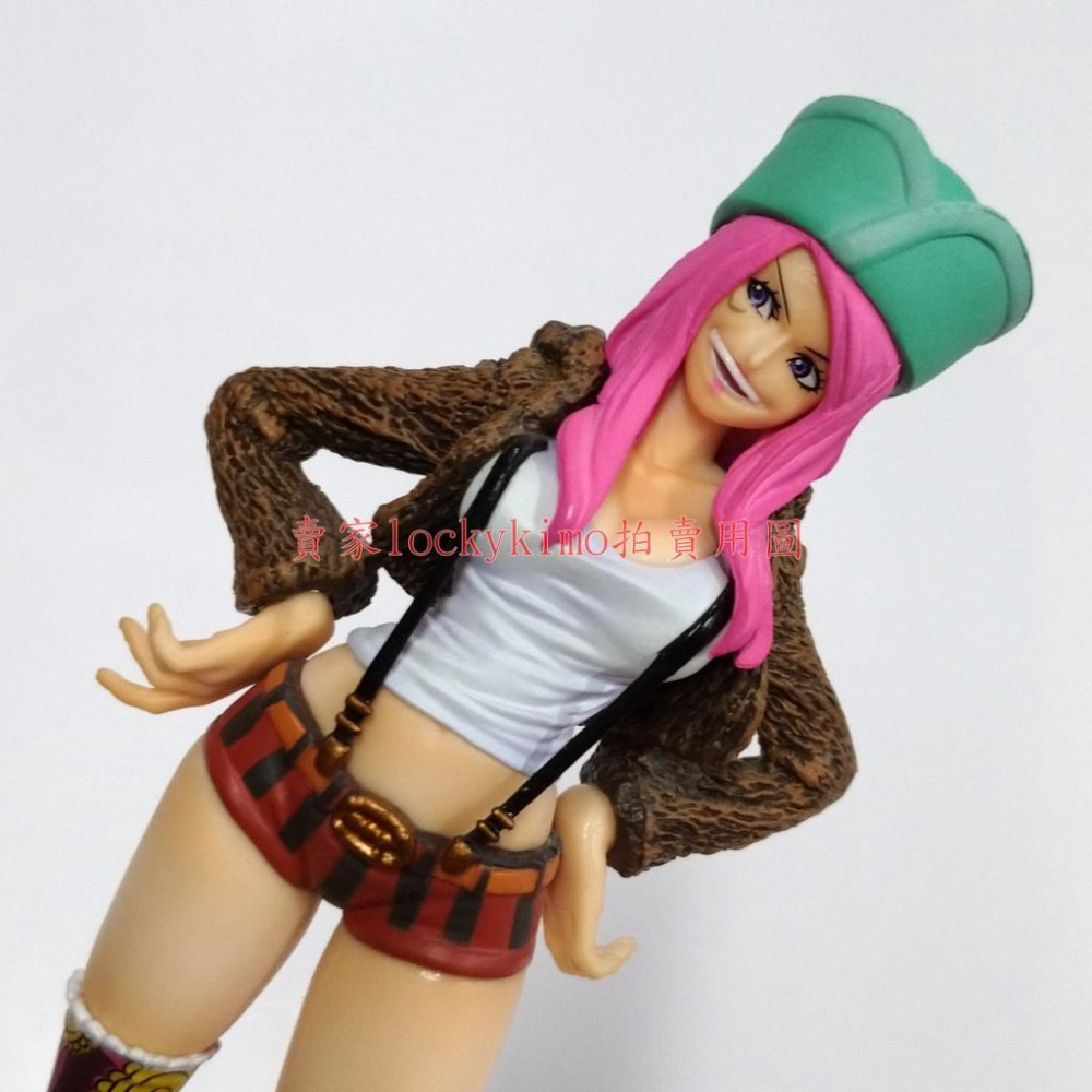 【航海王 DX 珠寶 波妮 lady 日版 金證 景品 公仔】海賊王 大胃王 波妮海賊團 THE GRANDLINE 1-細節圖2