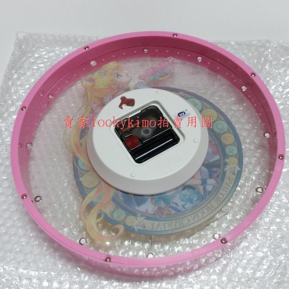 【美少女戰士 掛鐘 快閃店 限定】美戰 Crystal 祈禱 時鐘 水手月亮 火星 木星 金星 Sailor Moon-細節圖6