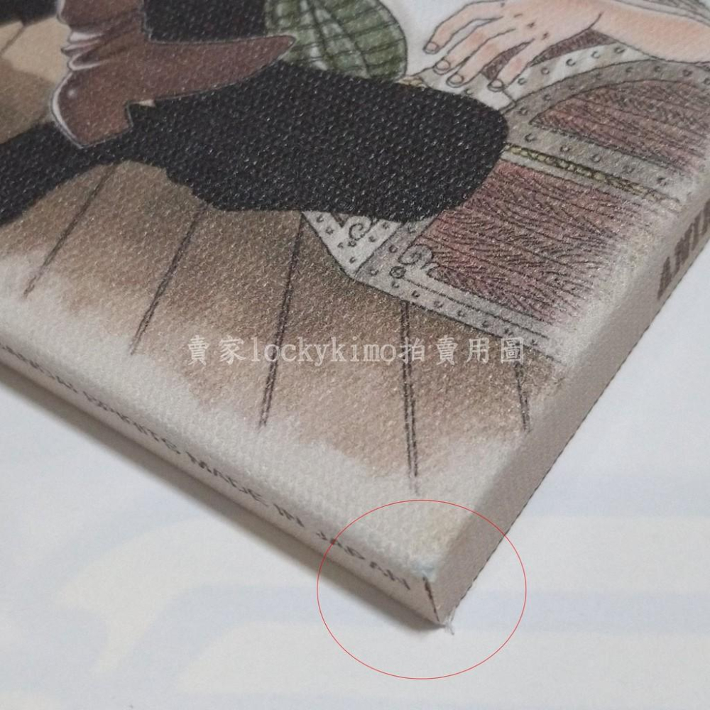【航海王 H賞 帆布板 無框畫 代理版】板畫 油畫板 the greatest 20th 魯夫 娜美 索隆 畫版 週年-細節圖4