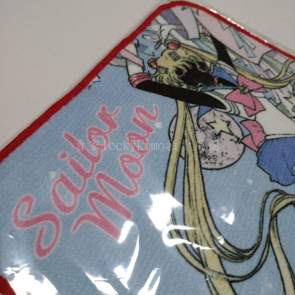 【美少女戰士 水手月亮 藍色 剪影 方巾】月亮公主 月野兔 小兔 水晶 Crystal 小方巾 Sailor Moon-細節圖3