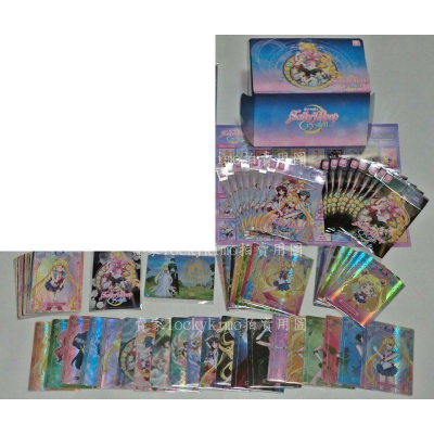 【美少女戰士 幻之水晶卡 全套 80張 珍藏盒 卡套 卡包 卡片】PR-001 SR-008 公主 收藏卡 SR卡 普卡