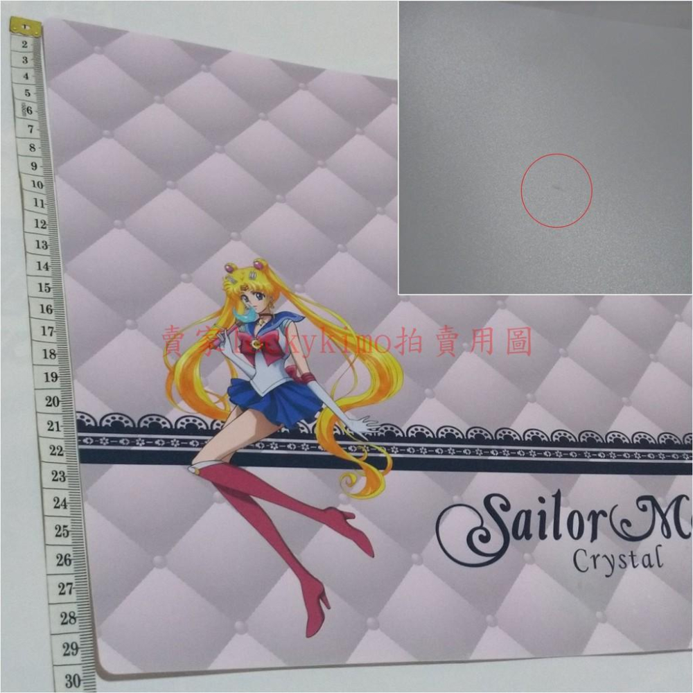 【美少女戰士 大桌墊 水手月亮 露娜 水晶Crystal 日版】墊子 海報 桌墊 mat 咖啡廳 餐桌墊 絲帶 月光仙子-細節圖2
