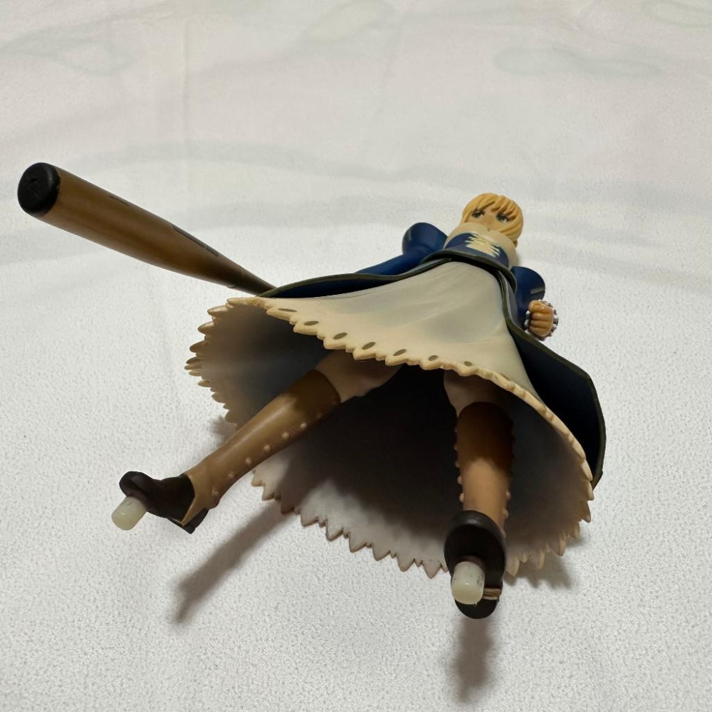 日版 正版 Fate Zero vol.4 DXF 從者 Saber 賽巴 公仔 景品 二手 無盒 現貨 實際拍攝-細節圖2