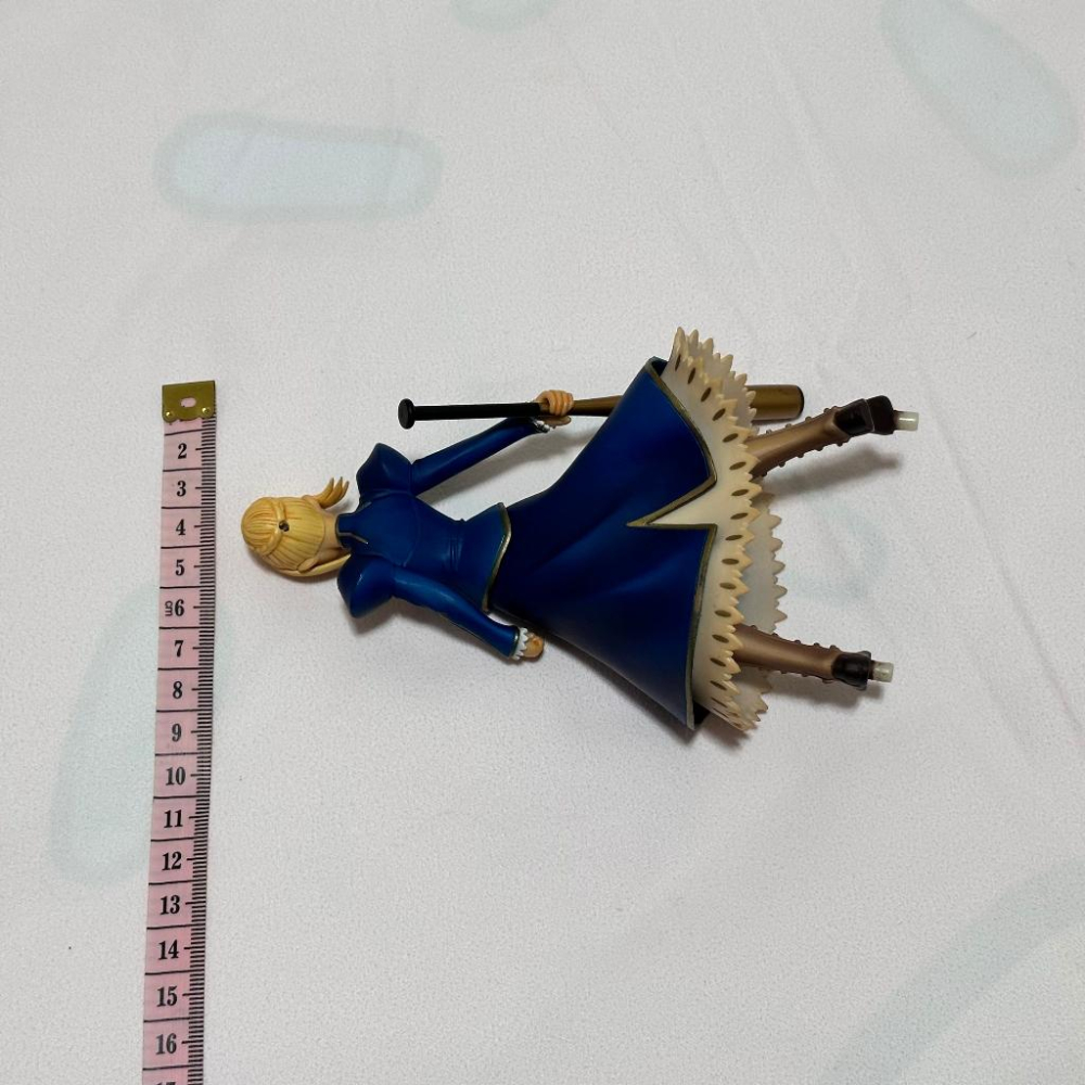 日版 正版 Fate Zero vol.4 DXF 從者 Saber 賽巴 公仔 景品 二手 無盒 現貨 實際拍攝-細節圖5