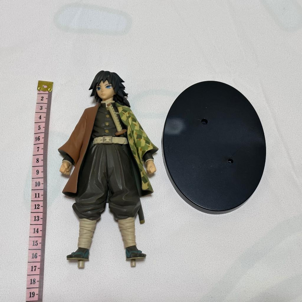 日版 正版 鬼滅之刃 富岡義勇 絆之裝 陸之型 異色 公仔 景品 二手 無盒 現貨 實際拍攝-細節圖4