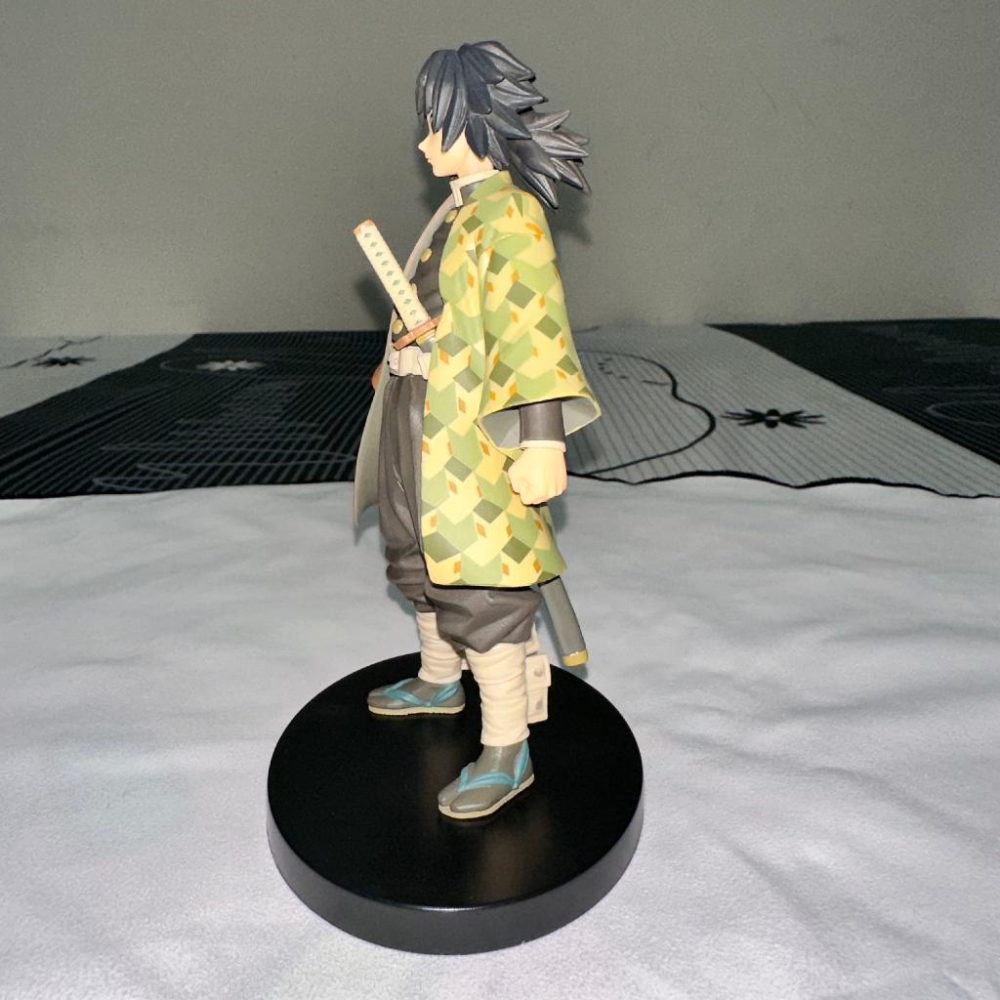 日版 正版 鬼滅之刃 富岡義勇 絆之裝 陸之型 異色 公仔 景品 二手 無盒 現貨 實際拍攝-細節圖7